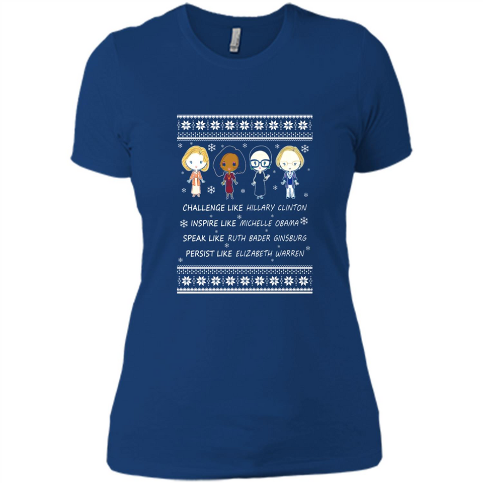 Nasty Women Michelle Hillary Warren Bader Christmas PINGPONG