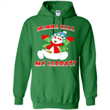 Snowman Wanna Kiss My Carrot Christmas - Hoodie