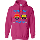 Snow Day Shirt For Detroit Pistons Vs Minion Fans pingpong