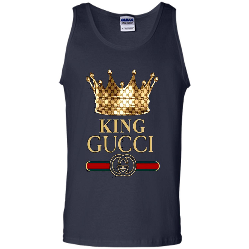 Cover your body with amazing King Crown Gucci Logo Black PING PONG