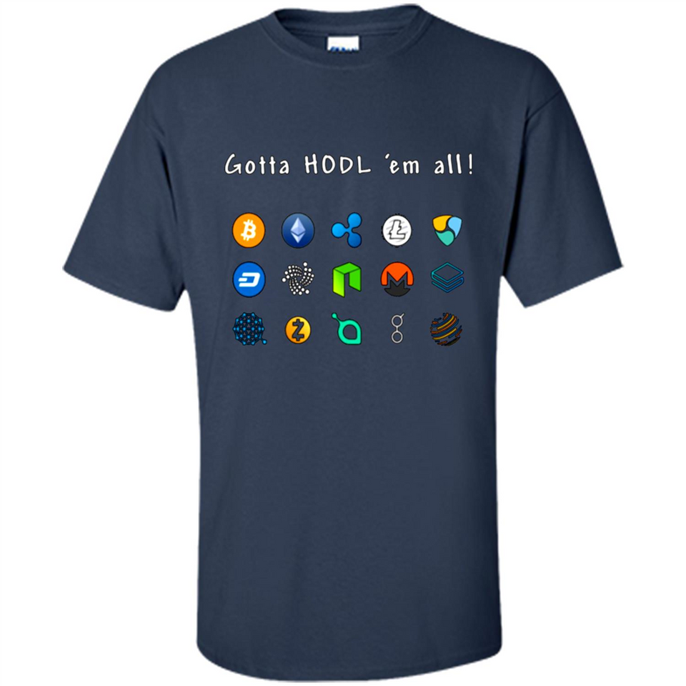 Ethereum Bitcoin Litecoin Gotta HODL em all Crypto PING PONG