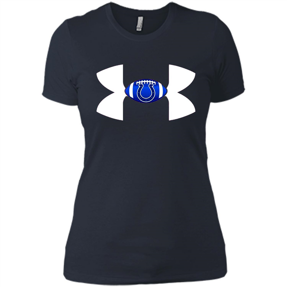 Indianapolis Colts Under Armour Logo - Ladies' Boyfriend T-Shirt