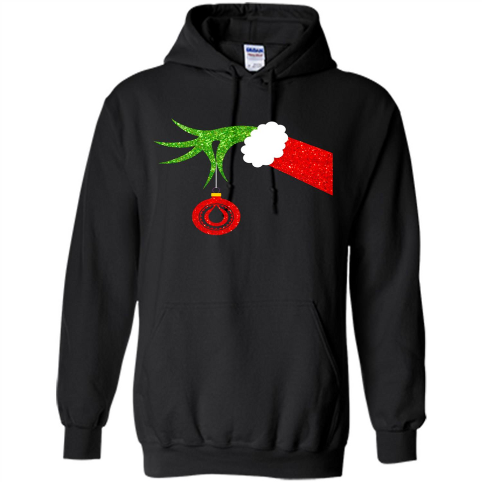 Funny Grinch Hand Holding Oiler Ornament Christmas PING PONG
