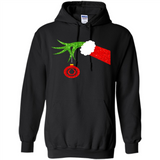 Funny Grinch Hand Holding Oiler Ornament Christmas PING PONG