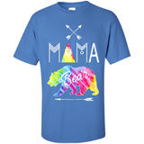 Mama Bear Shirt Tie Dye Family Vacation & Camping Tee - Shirt