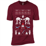 Star Wars Icons Funny Ugly Christmas - Premium Short Sleeve T-Shirt