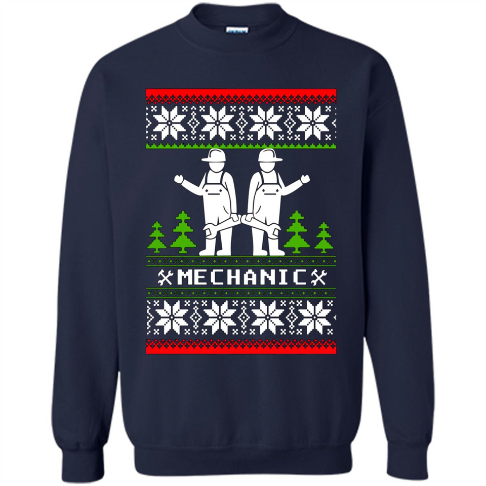 Mechanic Christmas sweater PINGPONG