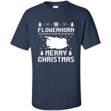 Flowerhorn Christmas T-shirt, Ugly Christmas Sweater - Shirt