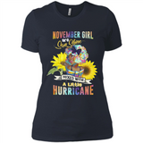 November Girls Sunflower - Ladies' Boyfriend T-Shirt