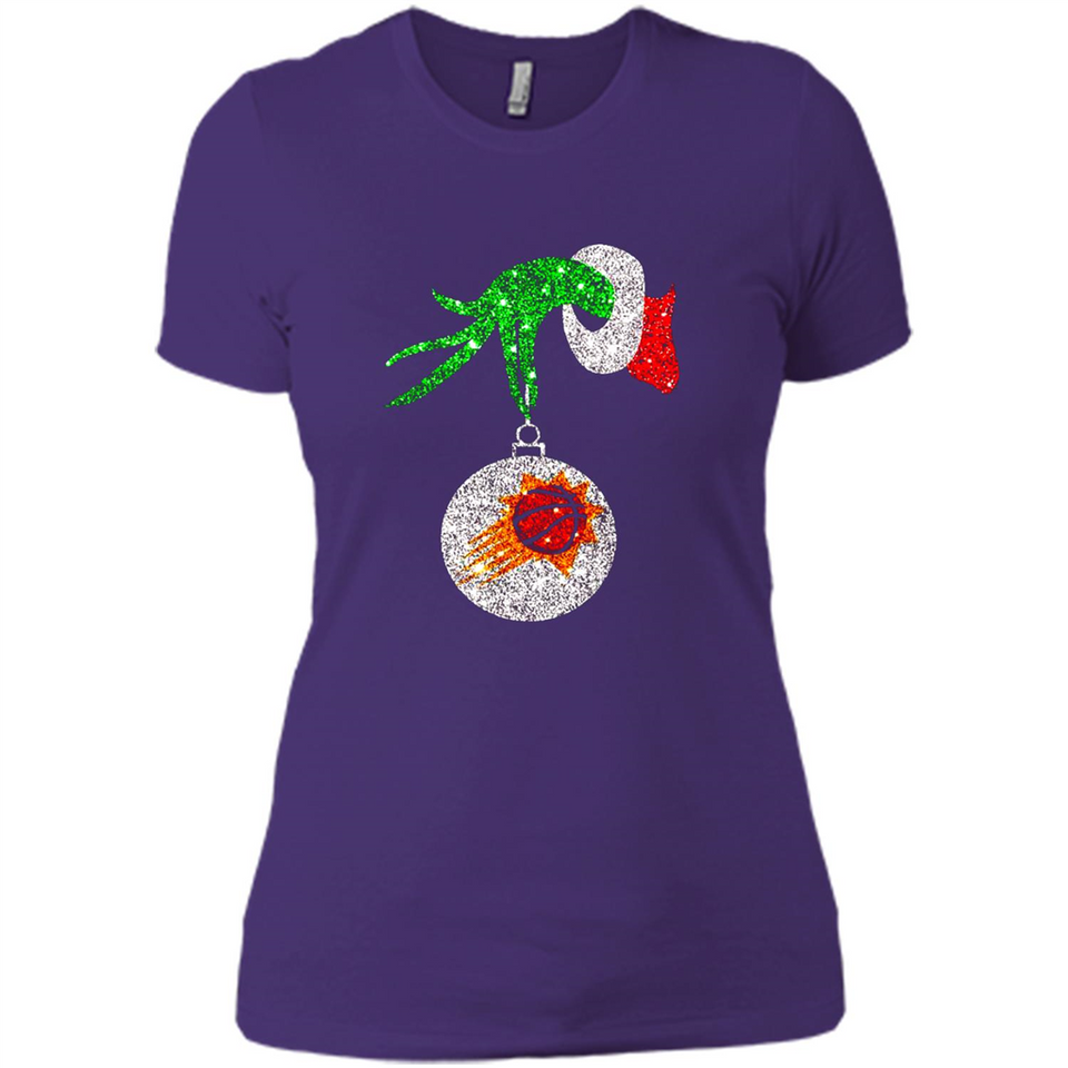 Amazing Phoenix Sun Glitter Grinch Monogram Ornament Christmas Gift - Ladies' Boyfriend T-Shirt