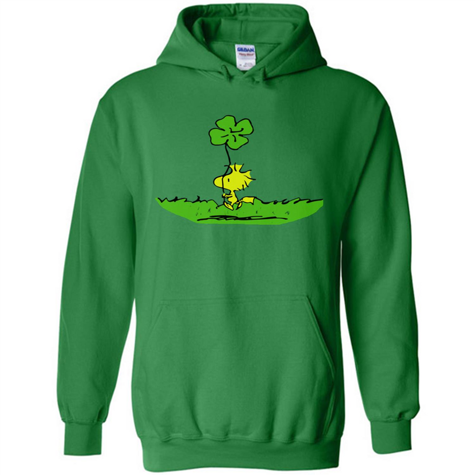 Snoopy Woodstock Shamrock - Hoodie