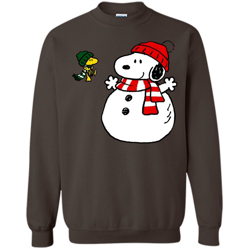 Snoopy Snowman Christmas