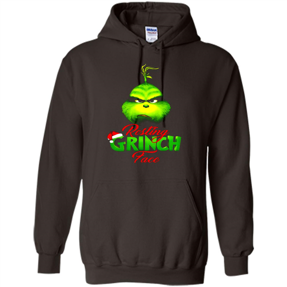 Resting Grinch Face Shirt PINGPONG - Hoodie
