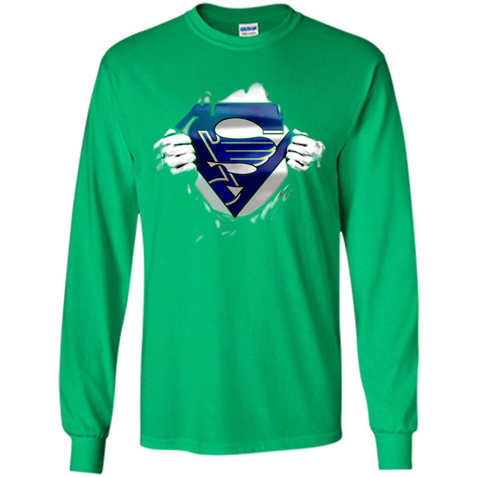 St. Louis Blues And Superman Fans