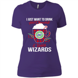 I Just Want To Drink Hot Chocolate & Watch Washington Wizards Ugly Christmas Sweater PINGPONG