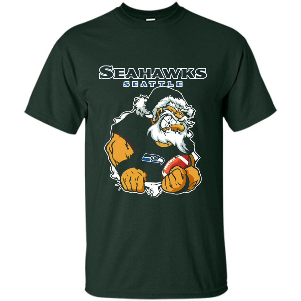 Grumpy Santa Claus Seahawks Seattle Football Team PINGPONG