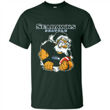 Grumpy Santa Claus Seahawks Seattle Football Team PINGPONG