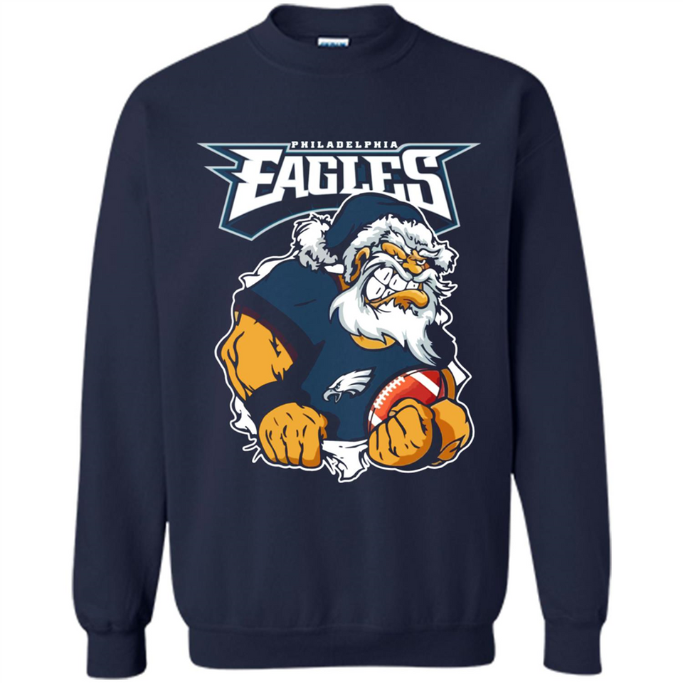 Grumpy Santa Claus Philadelphia Eagles Football Team PINGPONG