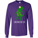 Christmas Tree Rex - Long Sleeve T-Shirt