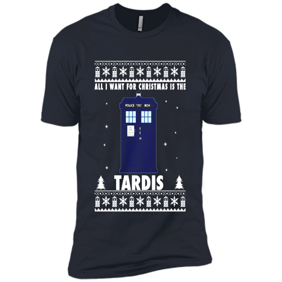 All I Want For Christmas Is The Tardis Ugly PINGPONG