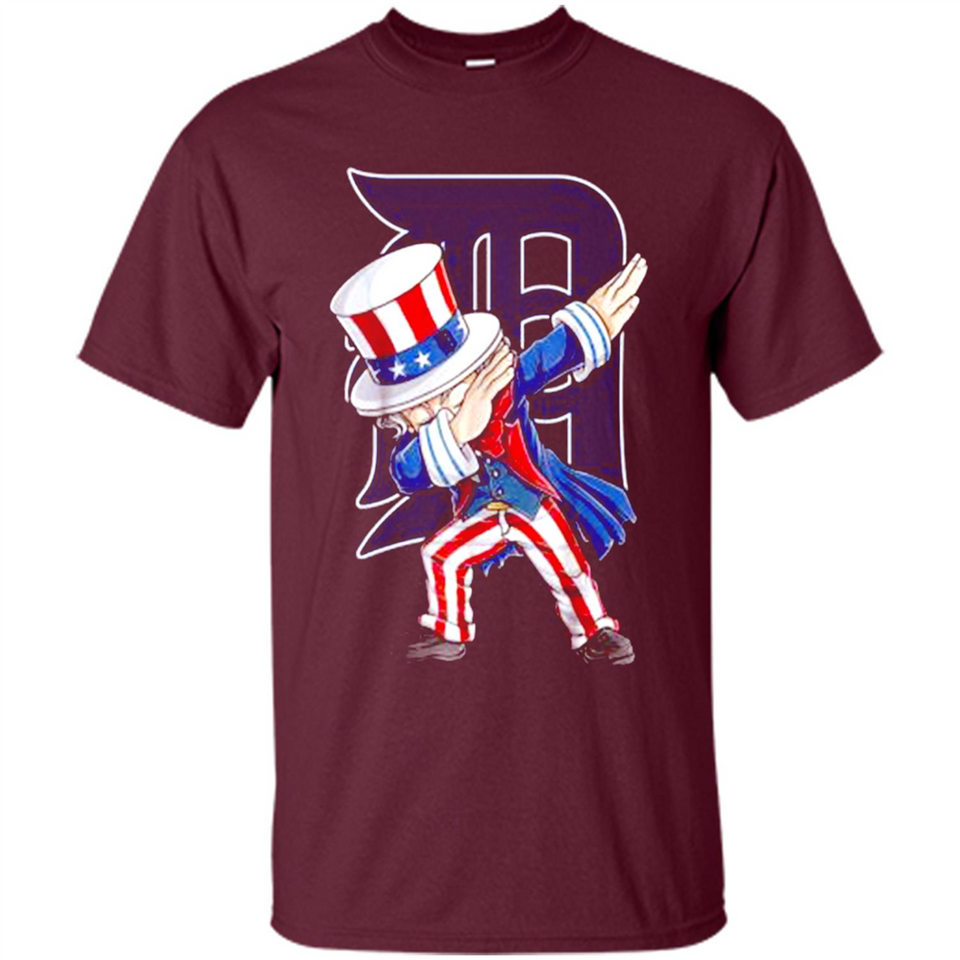 MLB DETROIT TIGERS UNCLE SAM DABBING INDEPENDENCE DAY