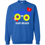 HEART BREAKER BLUE MONSTER TRUCK VALENTINE'S DAY