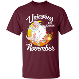 Unicorns Are Born In November Magical Rainbow