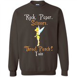Tinker Bell Rock Paper Scissors Throat Punch I win PINGPONG