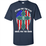 Dallas Stars - stand for the flag kneel for the cross