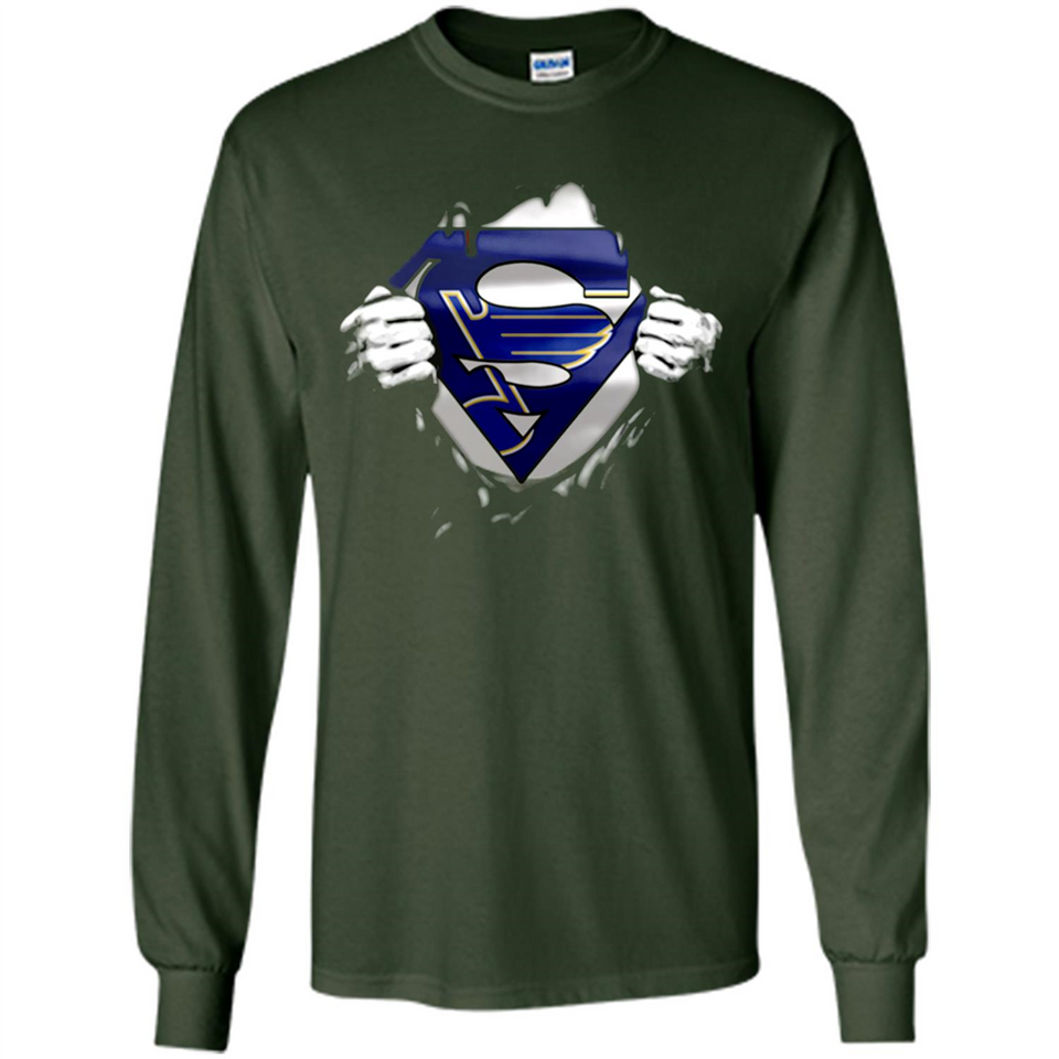 St. Louis Blues And Superman Fans
