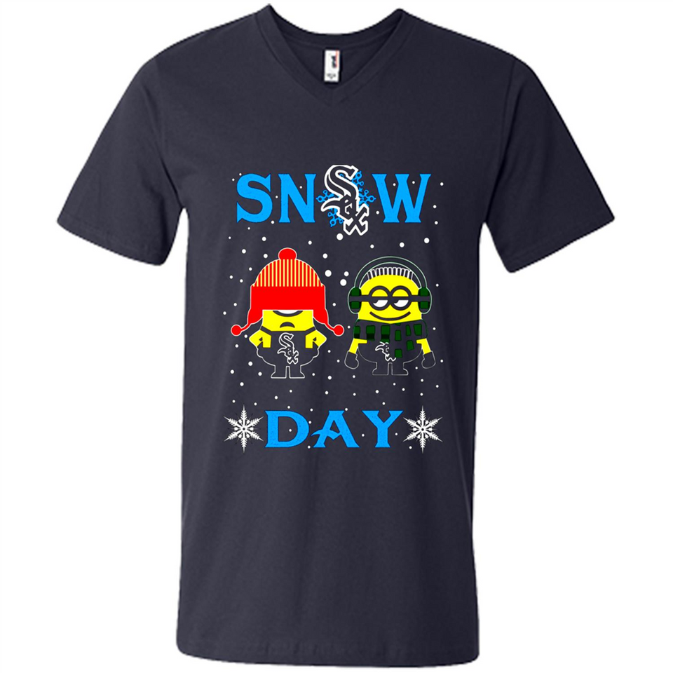 Snow Day Shirt For Chicago White Sox Vs Minion Fans pingpong