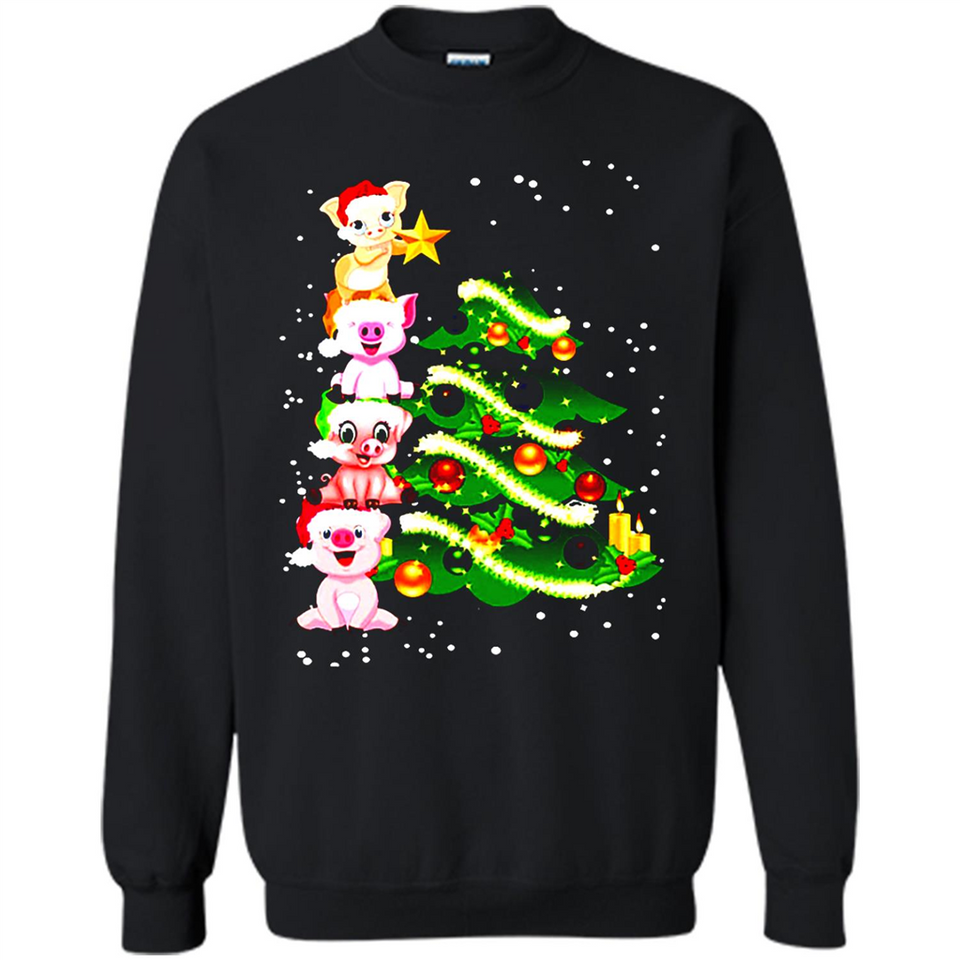 Pigs Christmas T Shirt PINGPONG - Sweatshirt