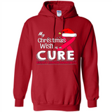 My Christmas Wish Is A Cure Breast Cancer Awareness sweater PINGPONG
