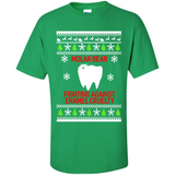 Molar bear fighting against enamel cruelty Christmas - Shirt