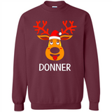 Donner Reindeer Santa Claus Funny Xmas Holiday T-Shirt - Sweatshirt