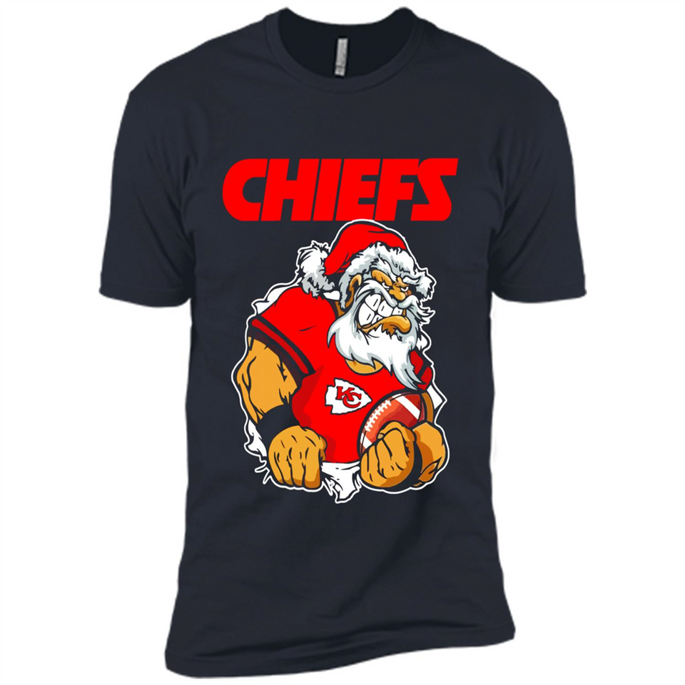 Grumpy Santa Claus Kansas City Chiefs Football Team PINGPONG