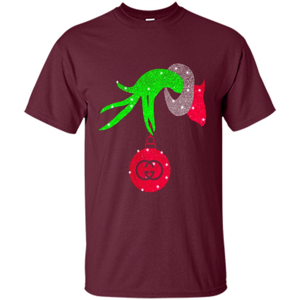 Grinch hand holding logo Gucci PING PONG