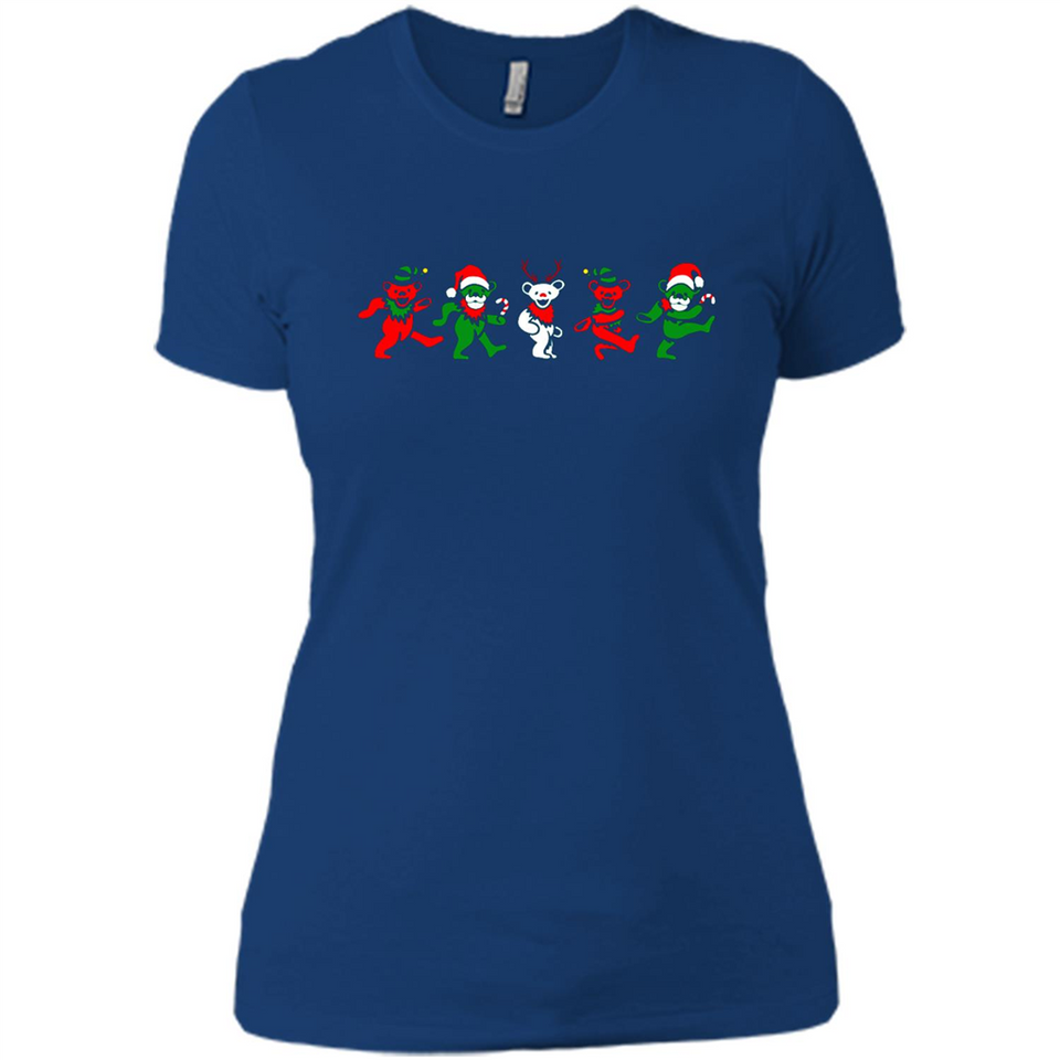 Dancing Bears Dance Christmas For Xmas Sweatshirt - Ladies' Boyfriend T-Shirt