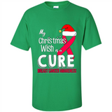 My Christmas Wish Is A Cure Breast Cancer Awareness sweater PINGPONG