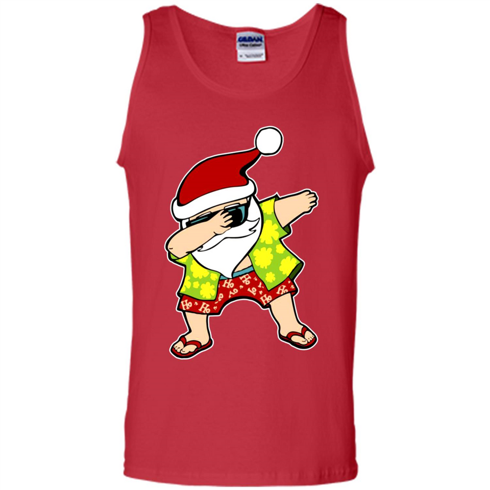 Dabbing Santa Christmas In July 1 - Tank Top