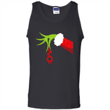 Funny Grinch Hand Holding Electrician Ornament Christmas PING PONG