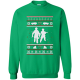 Christmas Ugly Sweater Firefighter Ugly Christmas Sweater - Sweatshirt