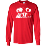 Snoopy loves NBA Chicago Bulls - Long Sleeve T-Shirt
