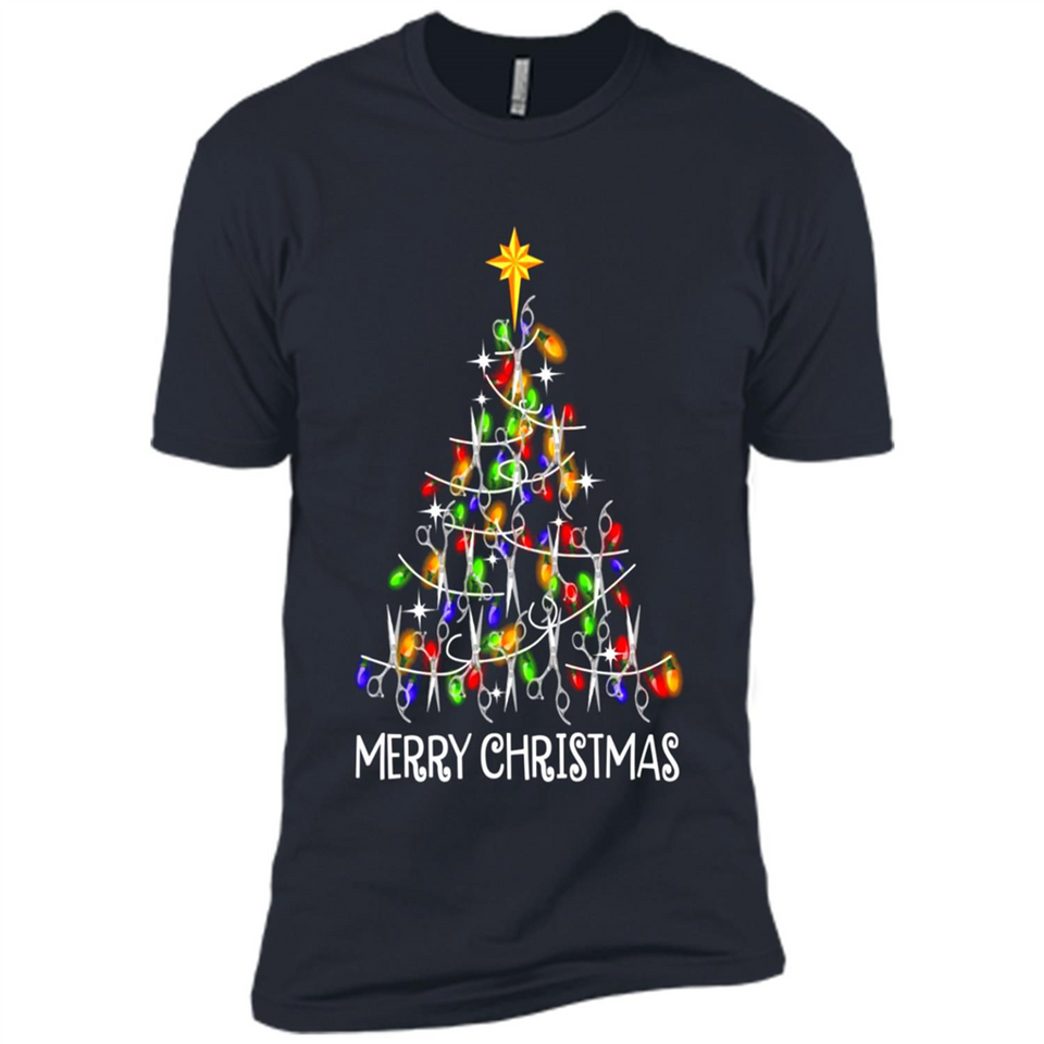 Hairstylist Merry Christmas Hairstylist Scissors Christmas Tree PING PONG
