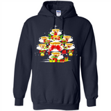 Tea Christmas Tree T-shirt Funny Tea Xmas Gift