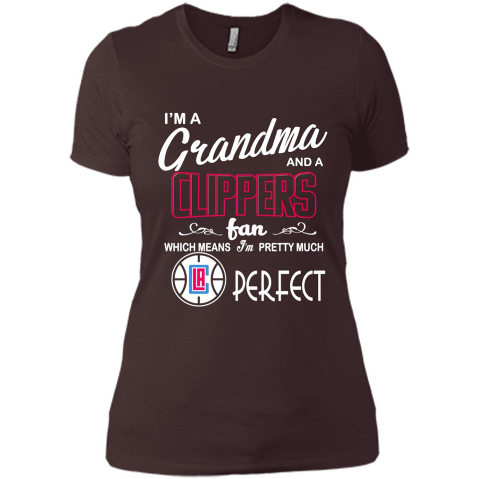 I'M A Grandma And A Los Angeles Clippers Fans