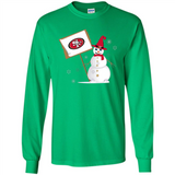 San Francisco 49ers Snowman Funny