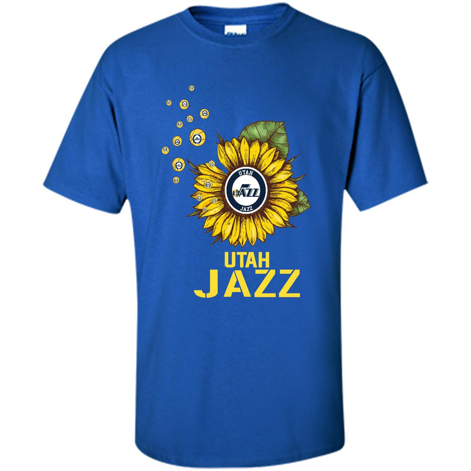 Utah Jazz Basketball Sunflower