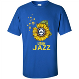 Utah Jazz Basketball Sunflower