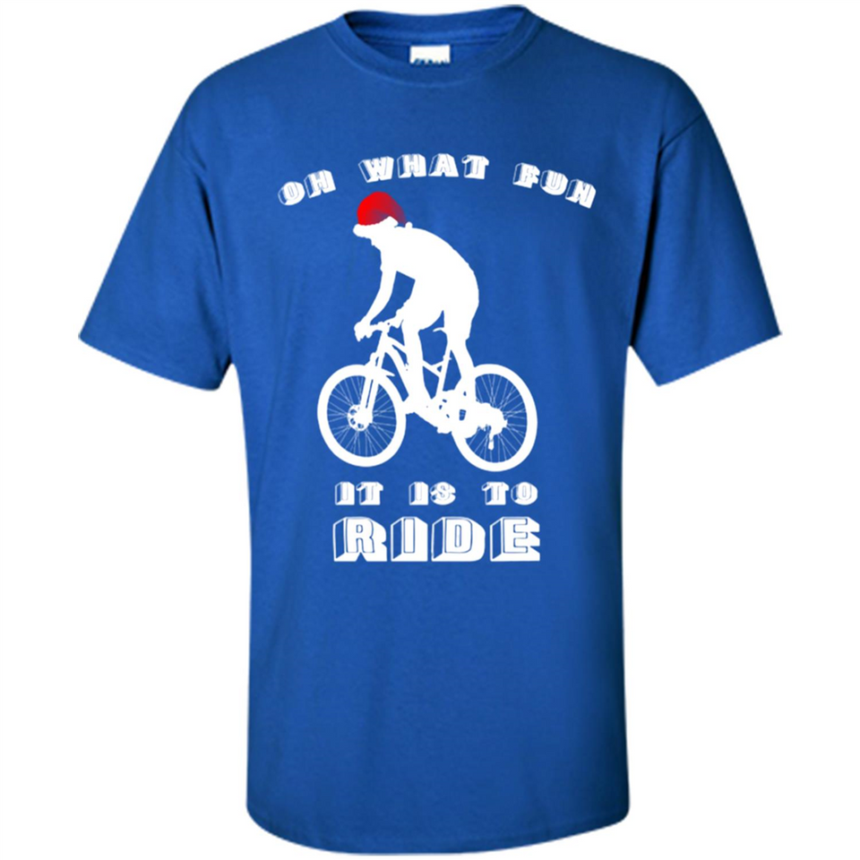 Christmas Mountain Biking Shirt Mountain Biker Christmas